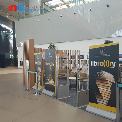 Modern Library Protection RFID Security Gates Reader EAS AFI Anti - Theft Alarm Modes RFID System For Library
