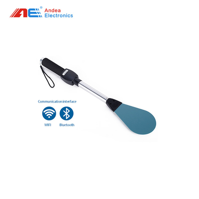 860~960Mhz UHF RFID Reader اسکنر دستی بدون سیم با صفحه نمایش
