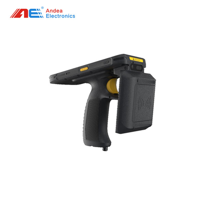 خواننده RFID دستی دارای صفحه کلید شماره برای مدیریت انبار 13.56 مگاهرتز PDA