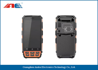 5.0 اینچ صفحه نمایش IPS صفحه نمایش 4G RFID Reader PDA RFID اسکنر محدوده خواندن 30 سانتی متر