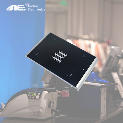 سطح بافت مات مواد آکریلیک سیاه UHF RFID خواننده برای حسابداری در فروشگاه