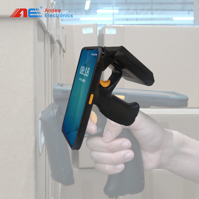 برد بلند 860-960MHz RFID Handheld Reader ISO18000-6C Android RFID Tag Reader RFID Reader UHF